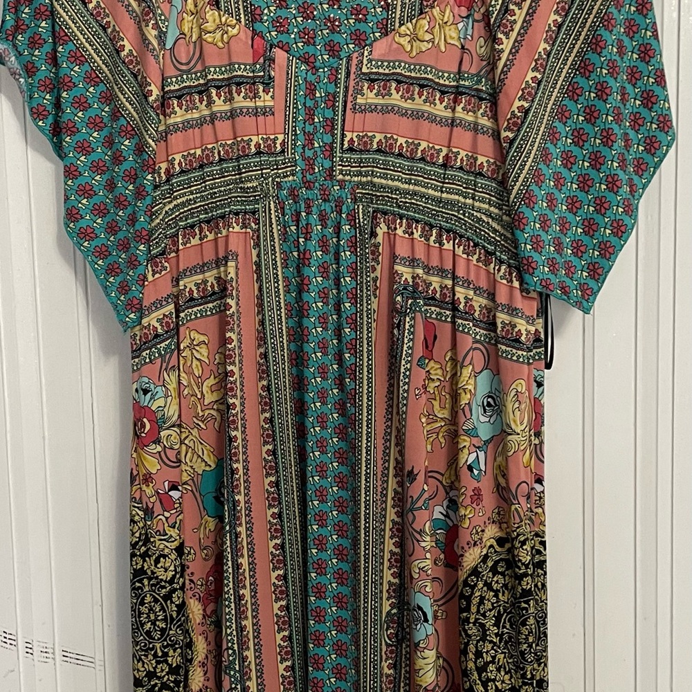 Style and Co multi dress size medium - Picture 2 of 5